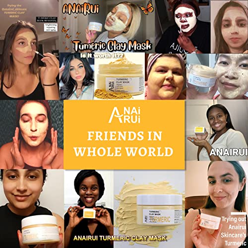 Turmeric Vitamin C Mud Mask for Clear Skin