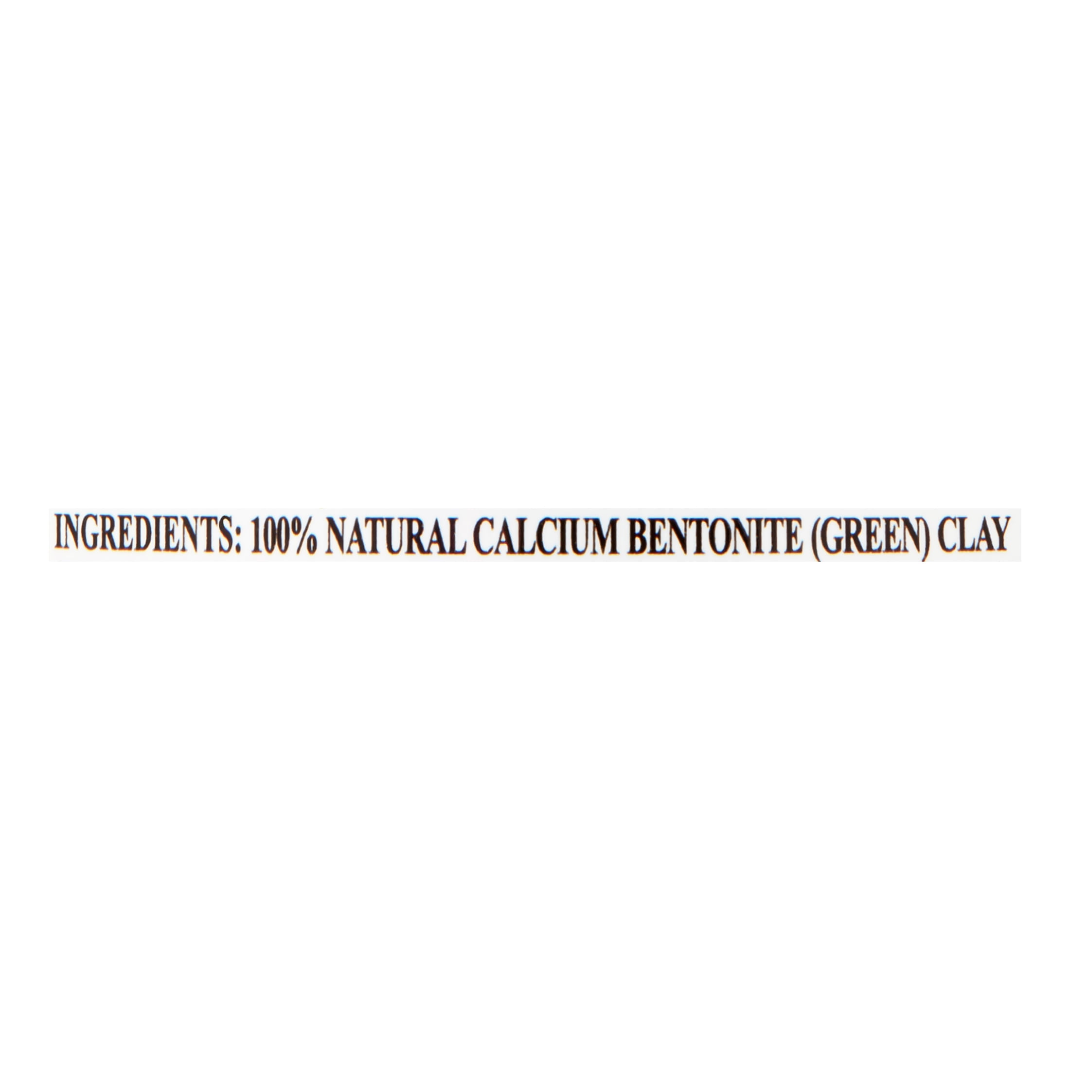 Calcium Bentonite Mud Mask - 1lb
