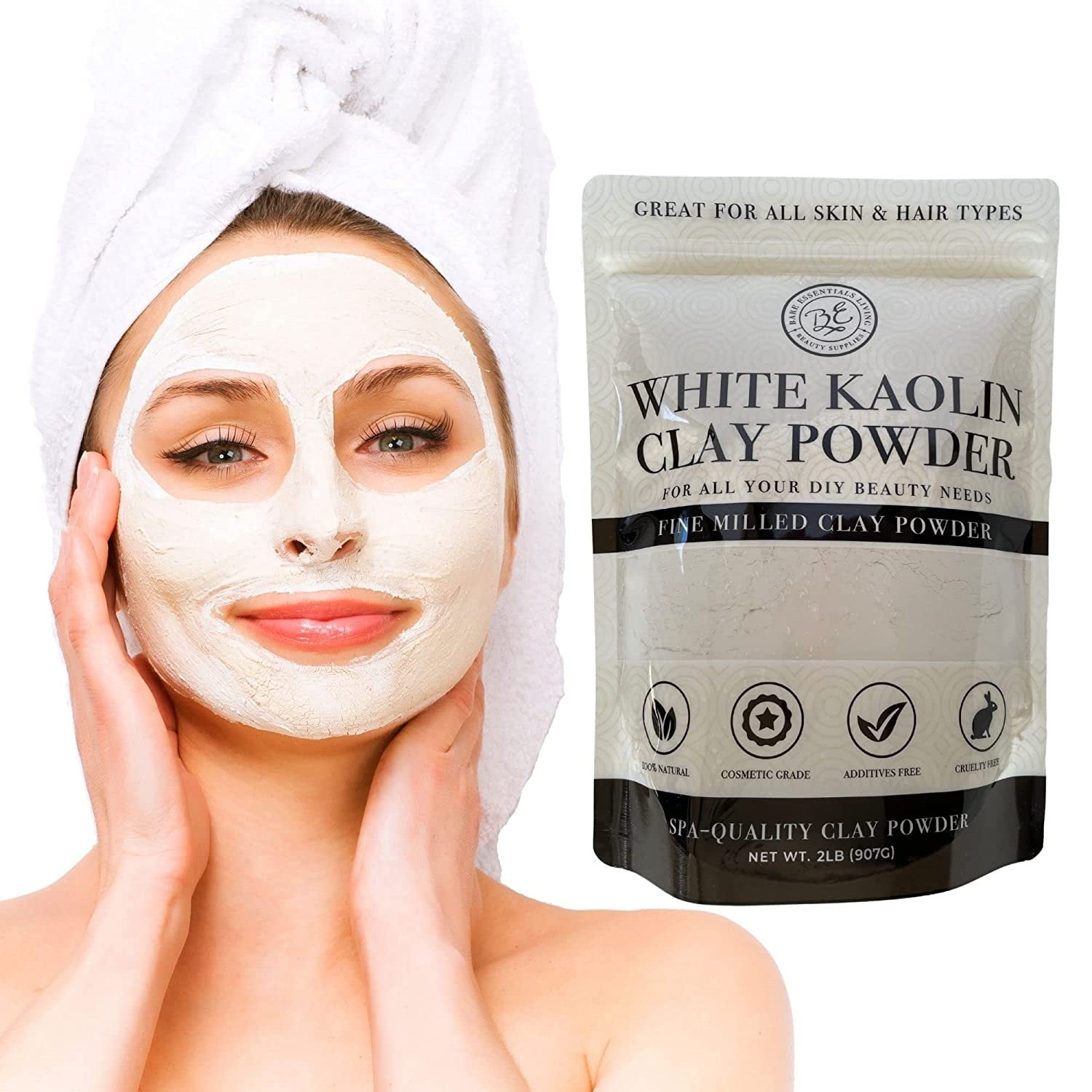 Bare Essentials Living Kaolin Clay 2lb