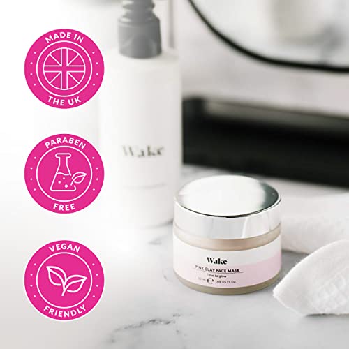 Wake Skincare Pink Clay Detox Mud Mask