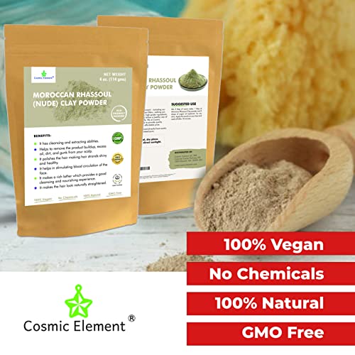 Moroccan Rhassoul Clay for Detoxifying Skin