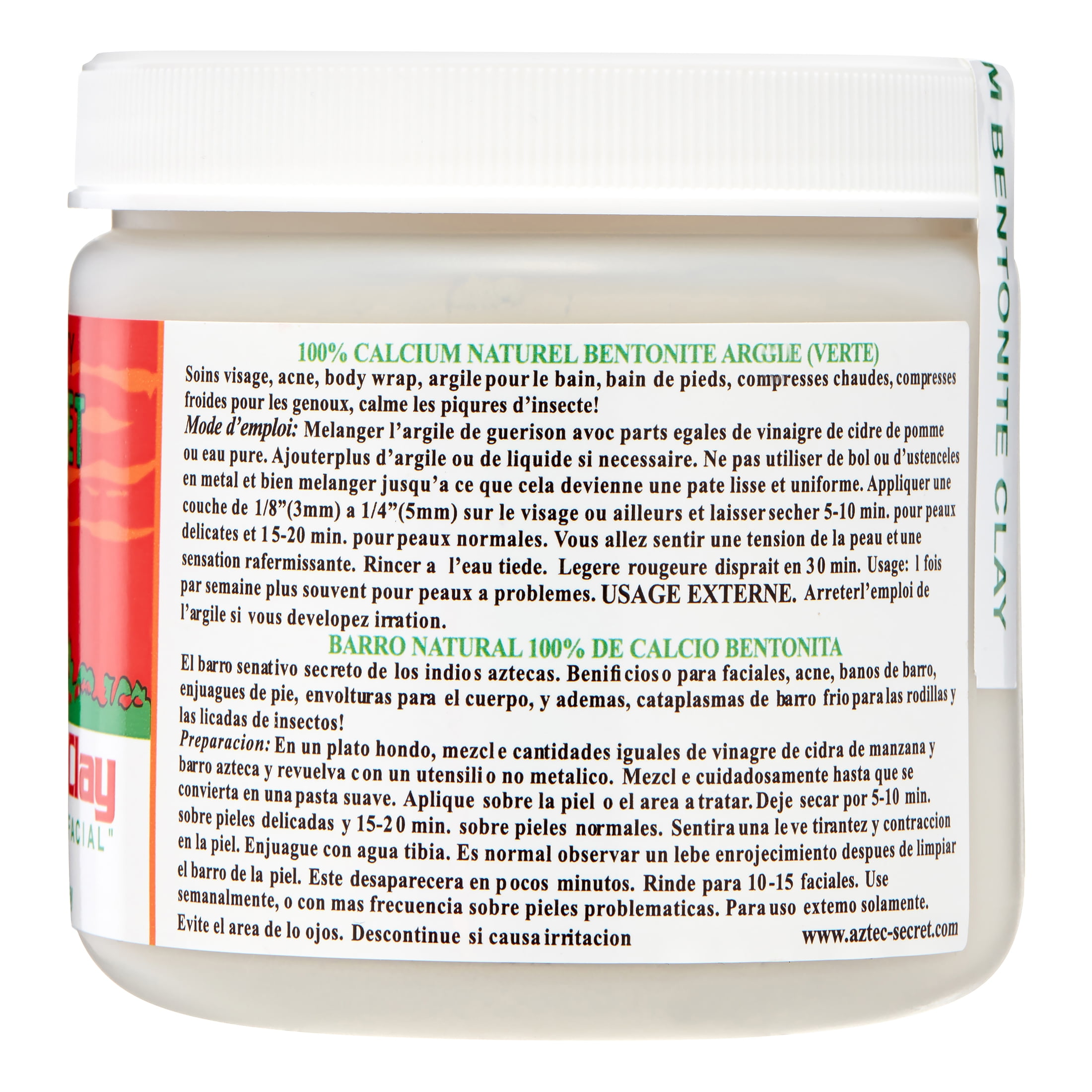 Calcium Bentonite Mud Mask - 1lb