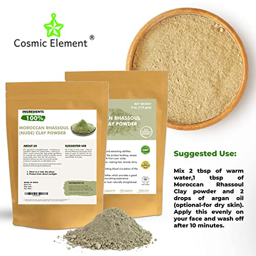 Moroccan Rhassoul Clay for Detoxifying Skin