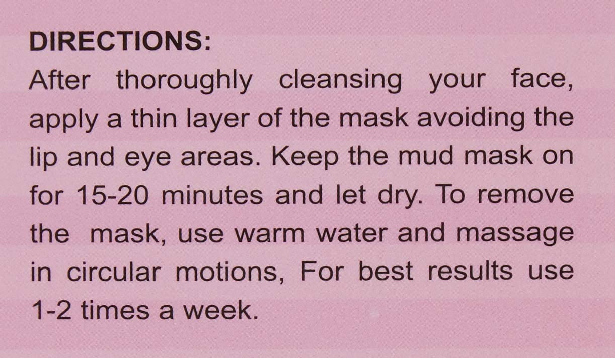 Pink French Rose Clay Facial Mask for All SkinTypes