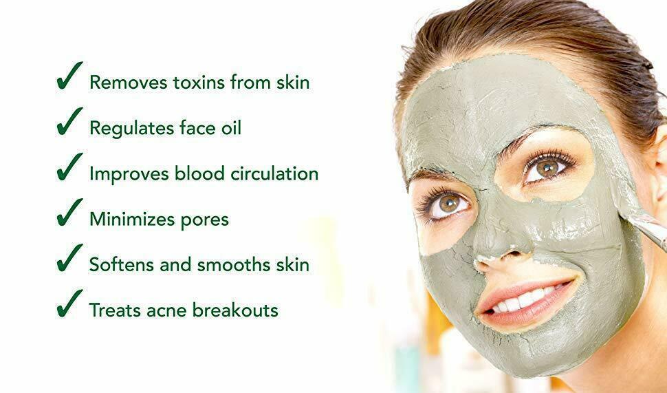 Bentonite Clay Powder 100% Pure Natural Aztec Indian Healing Cosmetic Grade Bulk