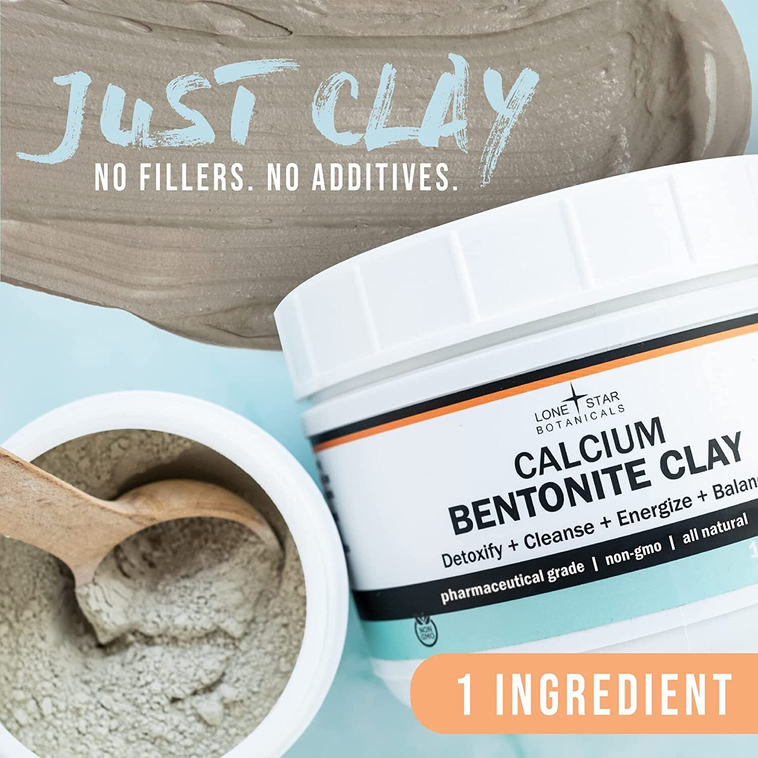 DIY Bentonite Clay Mud Mask - Food Grade
