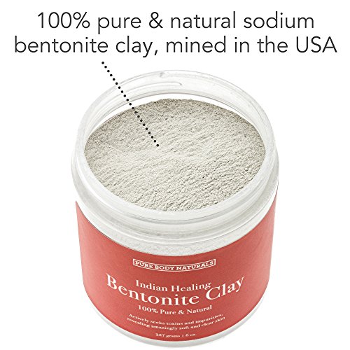 Pure Bentonite Powder for DIY Detox and Mask
