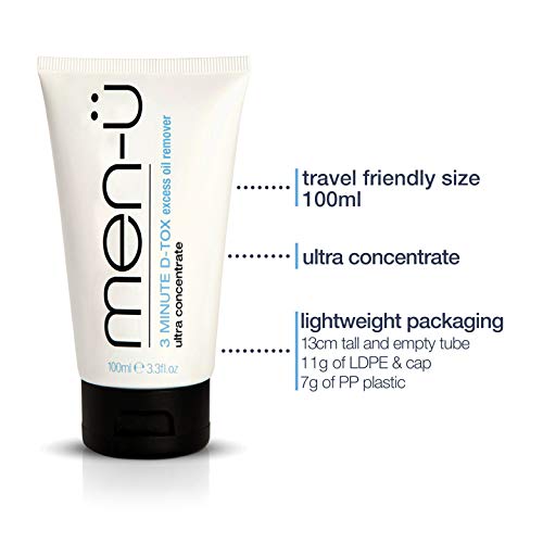 Ultra Concentrated Men's Clay Face Mask - 3 Mins Effective