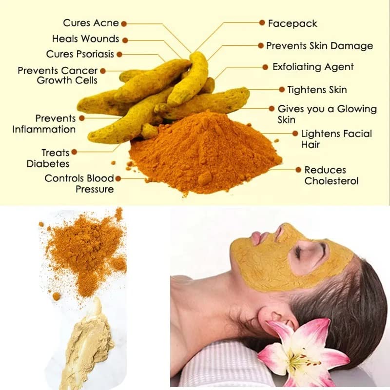 Organic Tumeric Ginger Face Clay Mud Mask