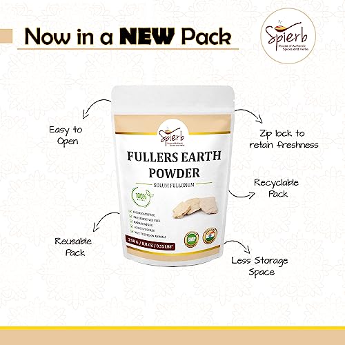 Spierb Fullers Earth Powder - Indian Healing Clay