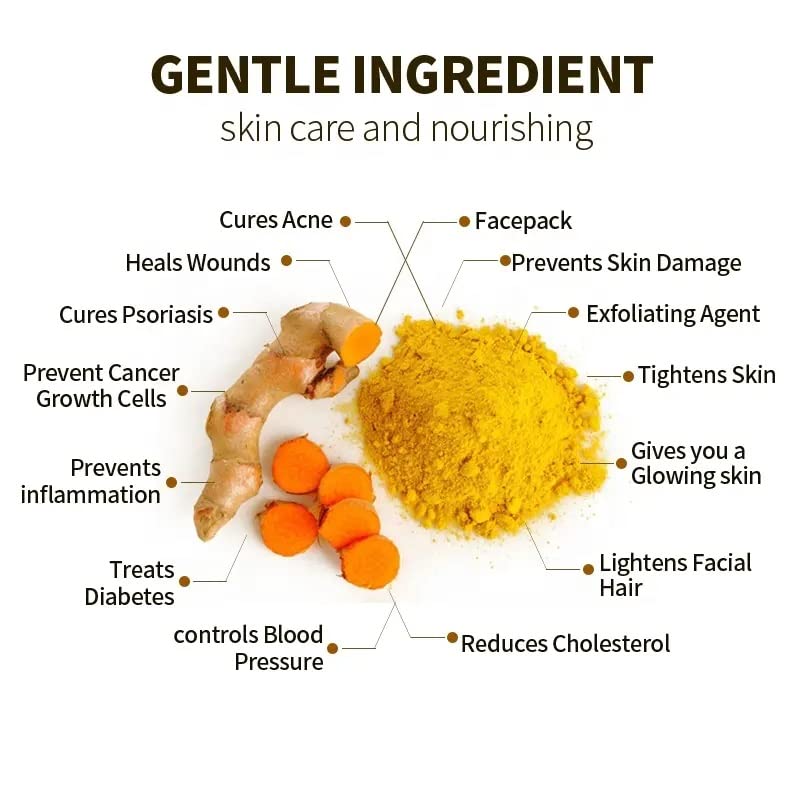 Organic Tumeric Ginger Face Clay Mud Mask