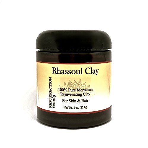 100% Pure Moroccan Ghassoul Clay Mud Mask