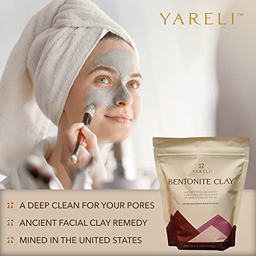 Yareli Bentonite Clay Mud Mask, 2lb
