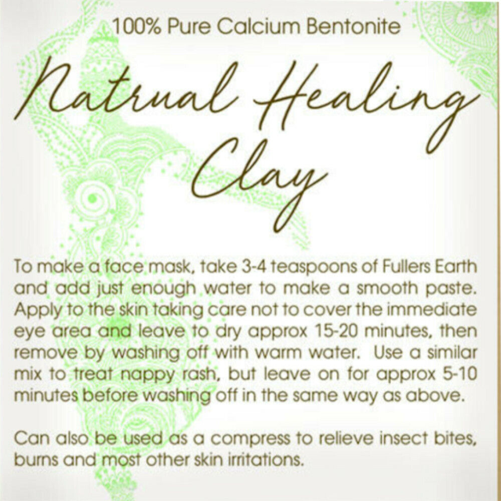 5kg Pure Calcium Bentonite Detox Mud Mask