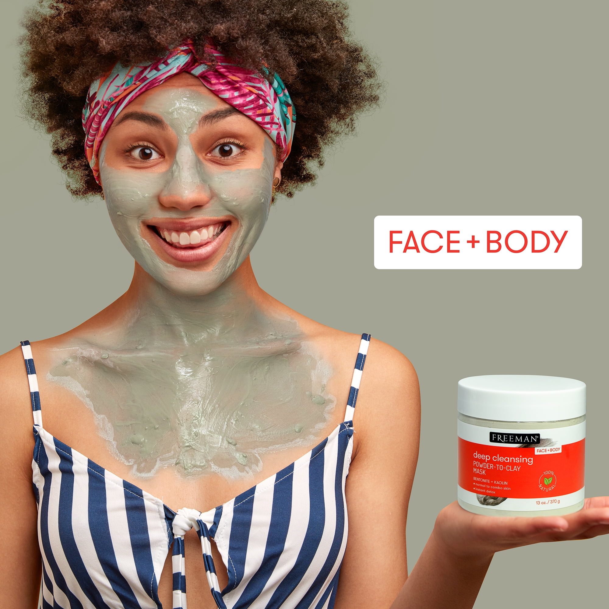 Freeman Deep Cleansing Mud Mask - 13oz