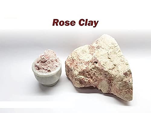 Rose & Pink Clay Powder for Skin Care