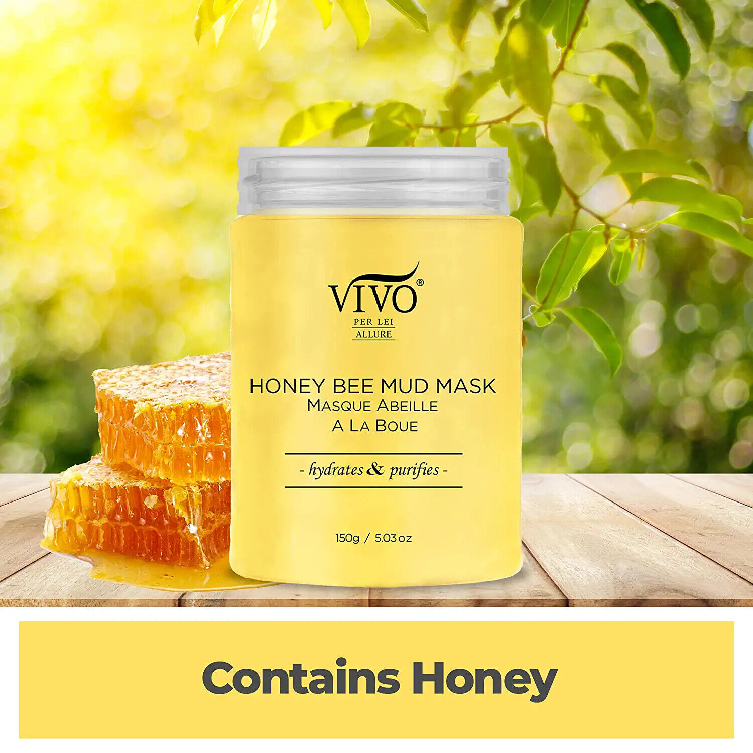 HoneyBee Mud Mask - Deep Cleansing & Anti-Aging