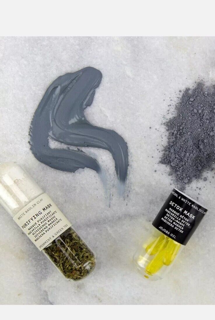 Detox Face Mask Set with Kaolin Clay