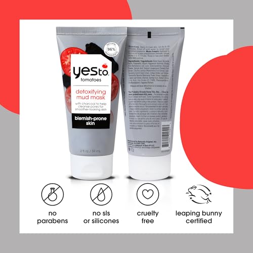 Clear Skin Charcoal Mud Mask with Salicylic Acid