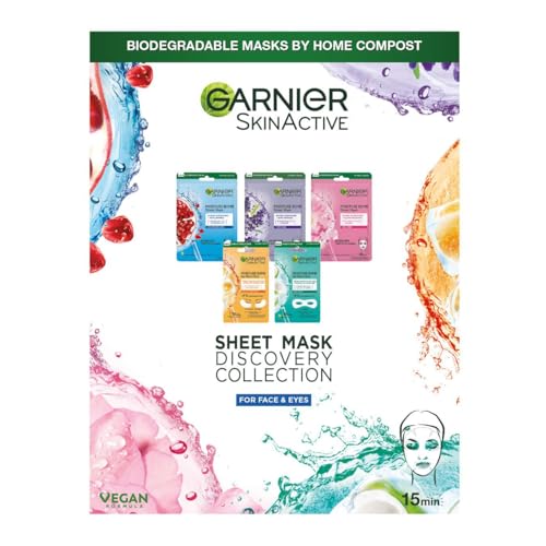 Garnier Hydrating Sheet Mask Set - Pack of 5