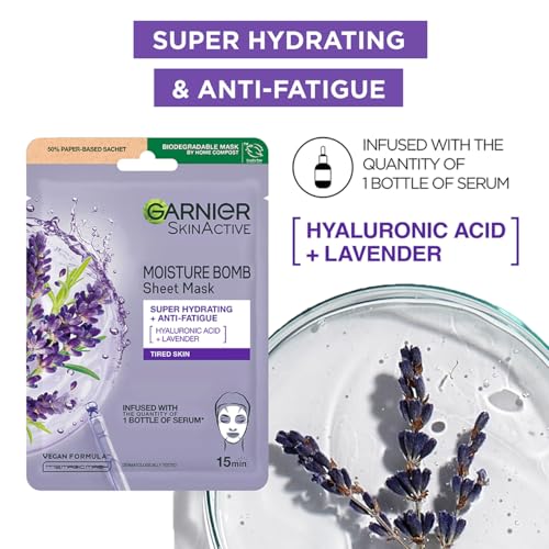 Garnier Hydrating Sheet Mask Set - Pack of 5