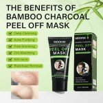 Bamboo Charcoal Peel Off Blackhead Removal Mask