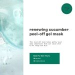 Freeman Renewing Cucumber Peel-Off Mud Mask 175ml