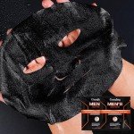 ILOVMUP Charcoal Sheet Masks for Men - 6 Pack