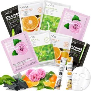 Hydrating Plant Facial Sheet Mask Set - 10 PCS