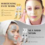 Hydrating Plant Facial Sheet Mask Set - 10 PCS