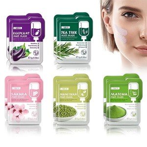 Organic Clay Mask Set for Cleansing & Brightening