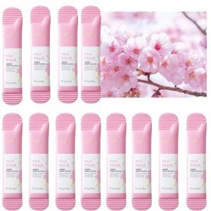 12 PCS Cherry Blossom Hydrating Clay Masks