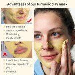 Organic Turmeric Clay Mask for Clear Skin