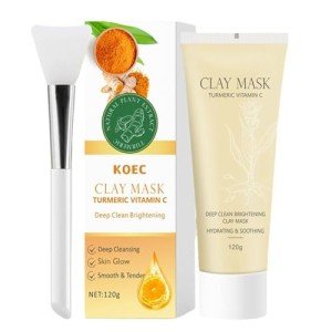 Revitalizing Turmeric & Vitamin C Clay Mask