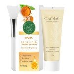 Revitalizing Turmeric & Vitamin C Clay Mask