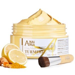 Turmeric Clay Face Mask with Vitamin C