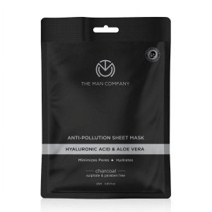 The Man Co. Charcoal Face Sheet Mask - 25 ml