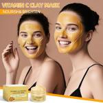 Turmeric Vitamin C Clay Mask for Glowing Skin