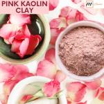 Natural Rose Pink Clay Powder for Masks & More