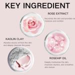 Calming Pink Clay Mud Mask for Glowing Skin