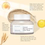 Rice and Honey Clay Mask for Glowing Skin