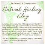 Calcium Bentonite Healing Clay for Detox 5kg
