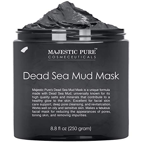 MAJESTIC PURE Dead Sea Mud Mask - All-Natural Skin Care