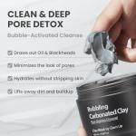 Bubbling Clay Mask for Deep Cleansing and Purifying
