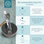DIY Clay Mask Mixing Bowl Set with Accessories