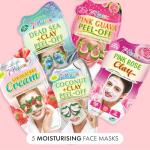 7th Heaven Variety Pack: 5 Vegan Face Masks