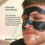Barber Pro Black Peel Off Charcoal Mud Mask