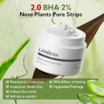 LANBENA Bamboo Charcoal Mud Mask and Pore Strips