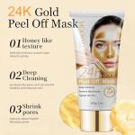 24K Gold Peel Off Mask for Clear Skin