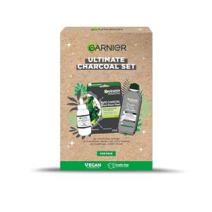 Garnier Charcoal Face Mask & Serum Gift Set